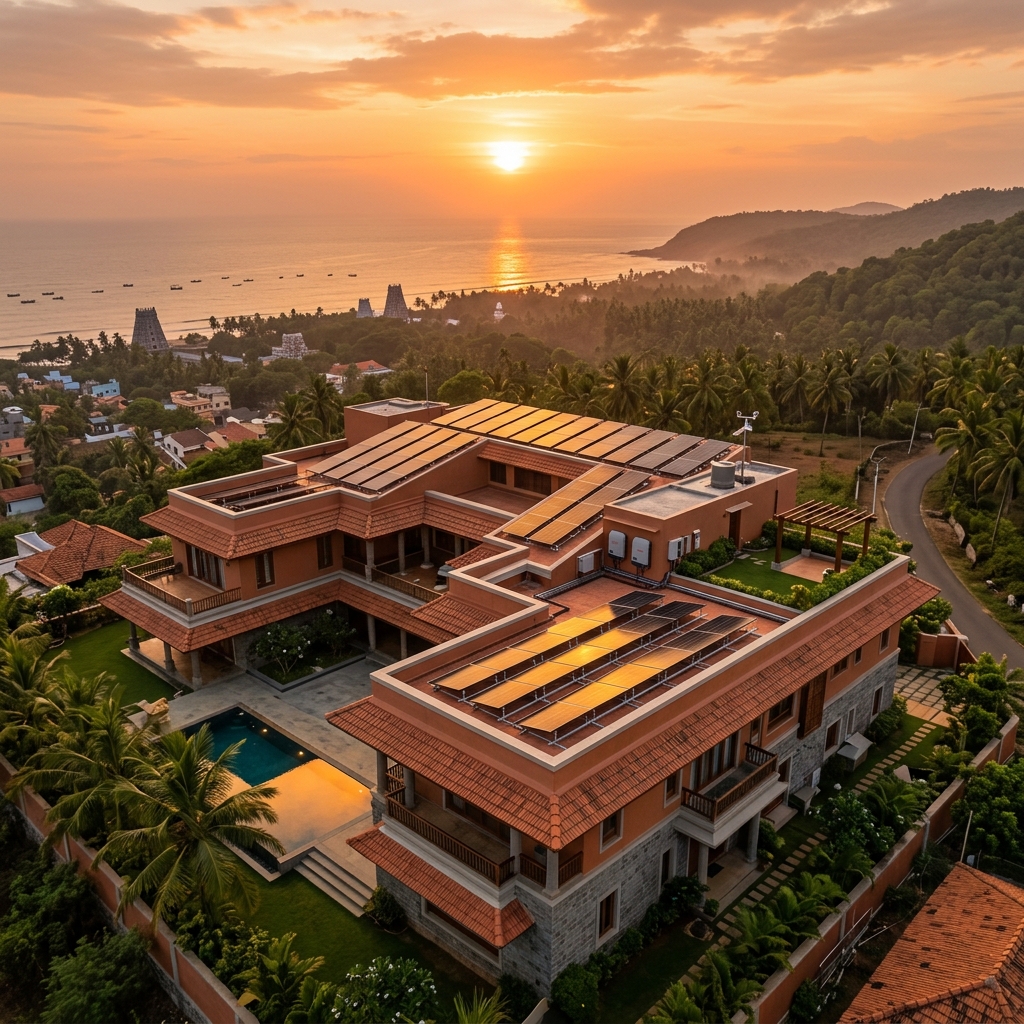 Premium rooftop solar installation, Tamil Nadu